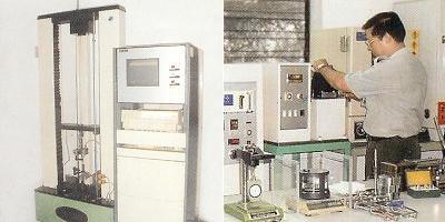 試験装置と測定